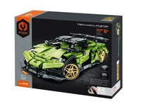 Bloques de Construcción de Superauto RC Programable por APP, Control Dual 2.4G, Coche de Carreras con Codificación Remota, Juguete Educativo STEM de Ensamblaje DIY