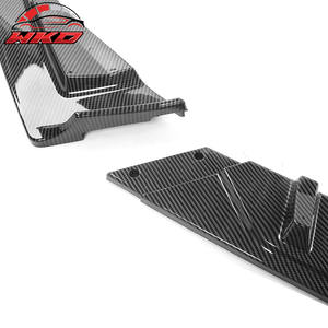 Protector de Parachoques Delantero para Honda Accord 2018-2021, Estilo IKON V2, Impresión de Fibra de Carbono, PP, 3 Piezas, Difusor, Protector de Mentón - Product Image 6