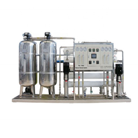 Système purificateur d'eau salée forage saumâtre/eau de puits osmose inverse 1000L/H 2000L/H 3000L/H pompe d'irrigation potable PLC