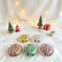 Boîte mystère de Noël : Jouet Squishy Scintillant Anti-stress pour Enfants, Idéal pour les Fêtes