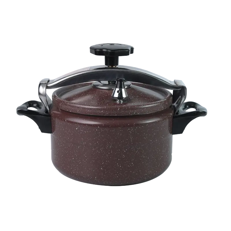 Aluminium Granite Painting 9 litre Pressure Cookers with Marble Coating/Cookware Items/Kitchenware