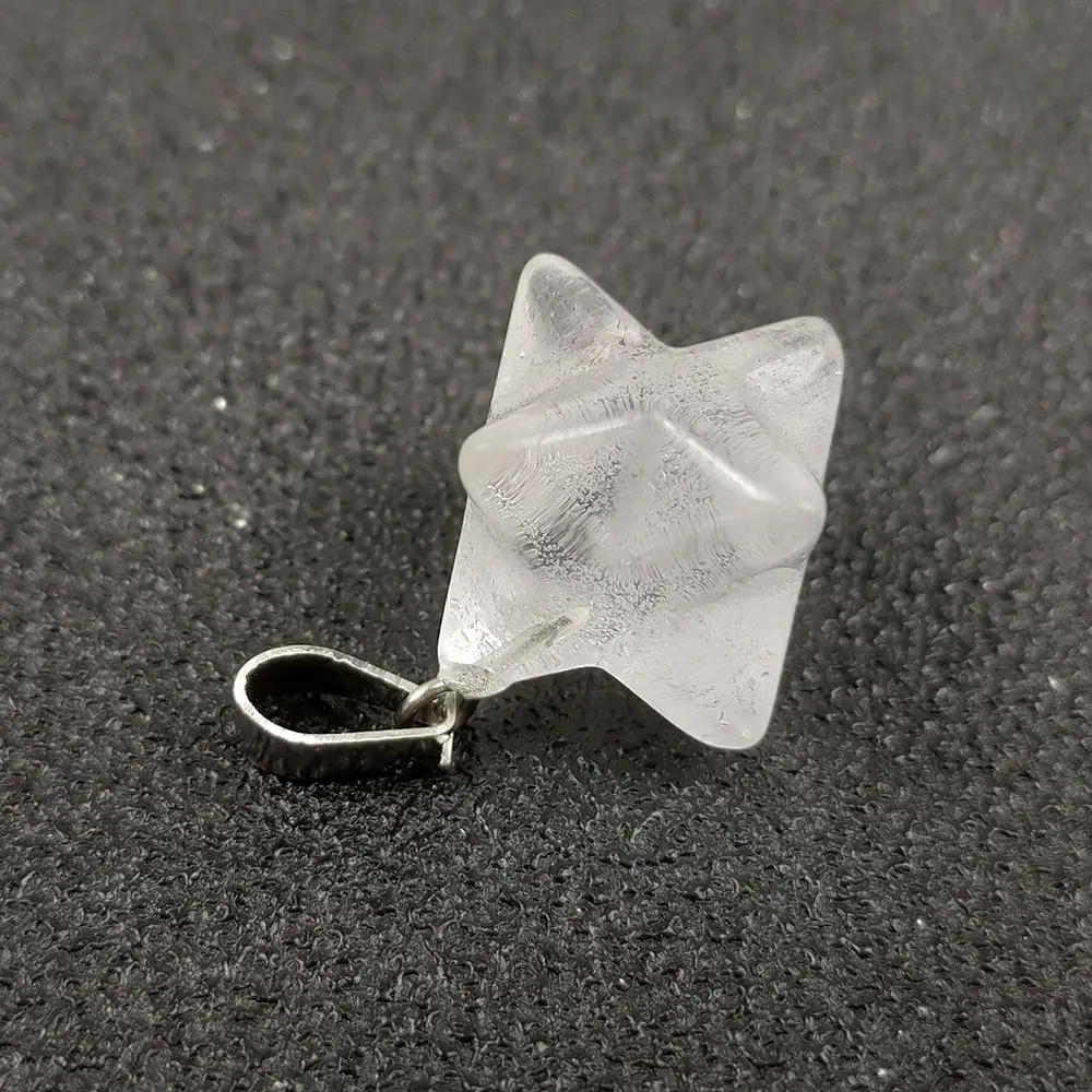 2023 Heetste Item Nieuwe Agaat Crystal David Star Merkabar Slinger Ketting Creatief Cadeau Voor Vrienden Cadeau