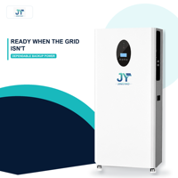 Inverter Penyimpanan Daya Surya Hibrida Terhubung Grid dengan Sistem Baterai LiFePO4 51.2V 21kWh untuk Cadangan Rumah, Produsen OEM ODM