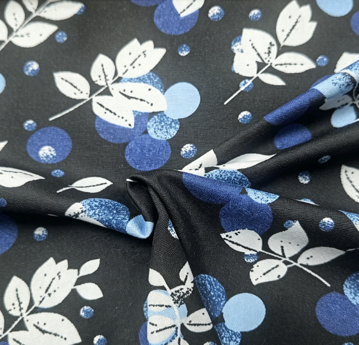 DIY Printed 1 Dide Brush Pattern Stretch Fabric Spandex/Polyester Knit 150cm Width 110-120gsm