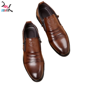 Zapatos de PU para Hombre y Mujer, Tallas Grandes 38-48, Color Verde y Negro, con Cierre de Cremallera, Diseño de Leopardo, Transpirables, Ligeros, Plataforma, Primavera Verano - Product Image 1