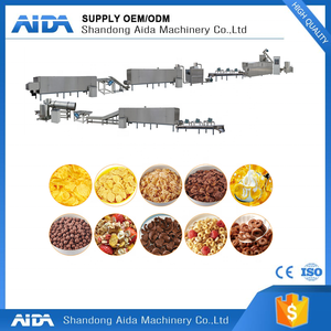 Dây chuyền sản xuất ngũ cốc ăn liền dạng xốp & ngũ cốc ăn sáng Máy ép đùn sản xuất đồ ăn nhẹ dạng xốp từ ngô - Product Image 5