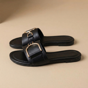 Yearning Women's Genuine Leather Open Toe Outdoor Soft <b>Comfort</b> Breathable Anti-Slippery Summer Winter Spring Autumn Fashion - Product Image 3