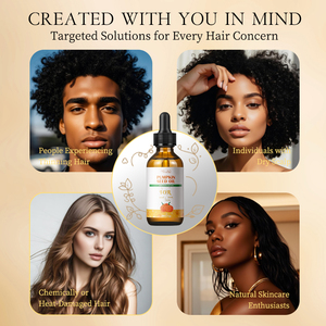 Aceite de Semillas de Calabaza Orgánico de Marca Privada de 60 ml para el Crecimiento del Cabello, Apariencia de Cabello Más Denso y Grueso, Tratamiento del Cuero Cabelludo con Fitoesteroles - Product Image 5