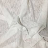 Slub Jersey 55 45 Baumwolle Leinen Stoff 160gsm gefärbte Textil Leinen Baumwolle Hose für Frauen