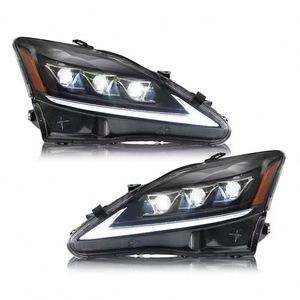 Para <span class=keywords><strong>Lexus</strong></span> IS 250 IS 350 ISF IS 250 <span class=keywords><strong>220D</strong></span> 2006 -2012 faros delanteros secuenciales accesorios de coche faro delantero LED completo - Product Image 1