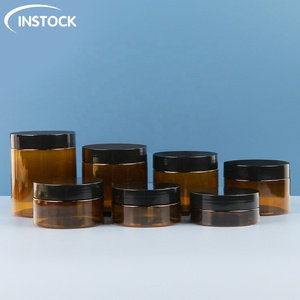 4Oz 8Oz Vòng Chai Nhựa Với Nắp Vàng Cho Thực Phẩm Lưu Trữ Mỹ Phẩm Kem Rỗng Nhựa Jar Cho Kẹo Cho Cookie Đóng Hộp Foo - Product Image 3