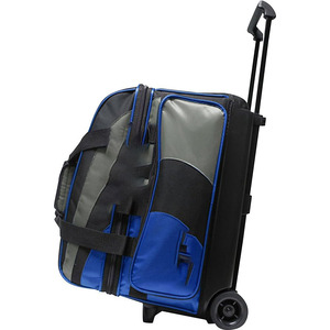 Bolsa de Transporte Plegable para Bolos con Ruedas Dobles, Bolsa de Gimnasio Extra Grande, Bolsa de Viaje Deportiva con Ruedas - Product Image 1