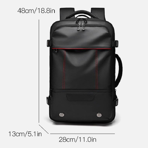 Công Suất Lớn Người Đàn Ông Đa Chức Năng Máy Tính Xách Tay Ba Lô Chân Không Nén Túi Du Lịch Chuyến Đi Kinh Doanh Máy Tính Túi - Product Image 2