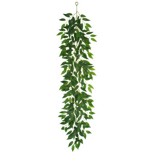 Guirlande artificielle de feuilles de saule 100 cm, verdure suspendue pour décoration de mariage et de maison, style naturel, bande de plante en plastique - Product Image 5