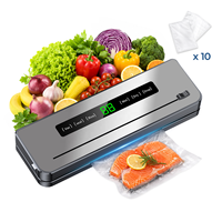 65kPa 120W 30cm 4L/min 50-60Hz ecran LED viande congelateur refrigerateur machine sous vide soudeuse emballage alimentaire