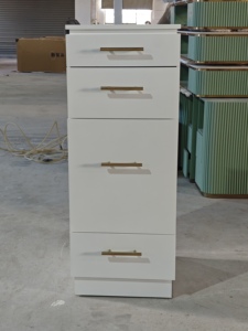 Factory Custom Hair Salon Storage Cabinet with Drawers Barber Shop <b>Tool</b> Station for Hairdresser - Product Image 5