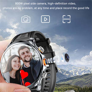 Montre intelligente Rohs originale avec carte SIM et appareil photo, montre intelligente ronde Android 8.1 Ultra H18 Smartwatch 5g 2024 pour garçons - Product Image 4