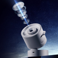 Projecteur LED Galaxie HD avec Bluetooth, télécommande, projecteur planétarium, lumière d'ambiance pour le sommeil