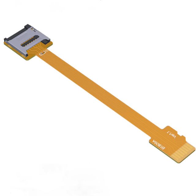 ADT Factory Direct Sale  TF Extension Cable Supports SDHC SDXC FPC Soft Cable for Card Reader Navigation
