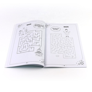 Tùy Chỉnh Chuyên Nghiệp Trẻ Em In Giáo Dục Phác Thảo Màu Vẽ Cuốn Sách In Cho Trẻ Em - Product Image 1