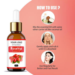 Suministro del fabricante 100% Pure Natural Rosa <span class=keywords><strong>Mosqueta</strong></span> <span class=keywords><strong>Aceite</strong></span> portador de rosa <span class=keywords><strong>mosqueta</strong></span> prensado en frío para el cuidado de la piel Material cosmético - Product Image 4