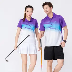 OEM atmungs volleyball jersey badminton shirt tischtennis kleidung Quick Dry herren Tennis Team Badminton sport kleidung