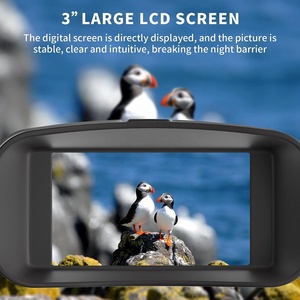 กล้องส่องทางไกลมองกลางคืนความละเอียดสูง 4K SECOZOOM NV4000 สำหรับผู้ใหญ่ หน้าจอ LCD ขนาด 3 นิ้ว สามารถบันทึกภาพถ่ายและวิดีโอได้ - Product Image 4