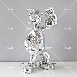 Precio al por Mayor, Decoración para el Hogar con Diseño <span class=keywords><strong>de</strong></span> Popeye, Resina <span class=keywords><strong>de</strong></span> Fibra <span class=keywords><strong>de</strong></span> Vidrio para Esculturas Artísticas, Nuevo Producto - Product Image 2