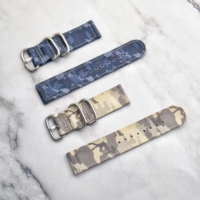 Bracelet de montre personnalisé en tissu de nylon à affichage individuel, bracelet de montre intelligent