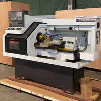 Petit tour CNC CK6132/6140/6150, tour horizontal automatique, tour CNC à banc plat haute précision