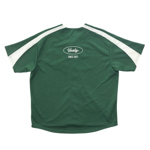 Camiseta de Béisbol Personalizada con Bloques de Color para Hombre, Logotipo Bordado Healy, Malla Transpirable, Corte Holgado, Uniforme Deportivo - Product Image 2
