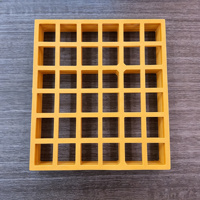 Filet de sol pour poulailler GRP 19x19mm, panneau en fibre de verre FRP à mailles fines, anti-chute, OEM