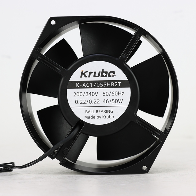 K-AC17055HB2T 172*150*55mm 230V 46/50W 2850/3300rpm 250/293CFM Axial Cooling Fan