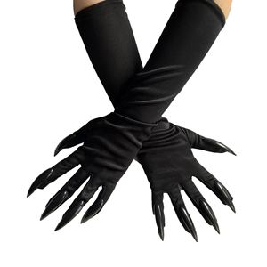 Custom Logo Cat Women <b>Claw</b> <b>Gloves</b> - Long Fingernail Paw Design for Halloween, Cosplay & Costume Party Props - Product Image 2
