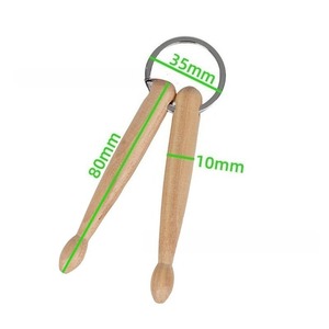 Llavero de <span class=keywords><strong>mini</strong></span> baqueta personalizado al por mayor, colgante de regalo de percusión para bateristas, accesorios para instrumentos musicales - Product Image 3