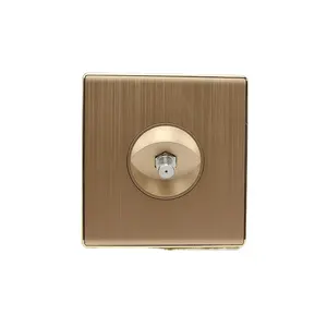 Newest selling switches for home electrical Paint texture border design wall light switch socket