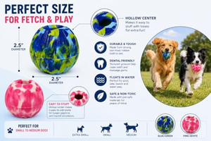Factory Customization Wholesale EVA Foam Lightweight and Floating <b>Dog</b> <b>Ball</b> Outdoor Professional <b>Dog</b> Trainer <b>Dog</b> Training Toys - Product Image 2