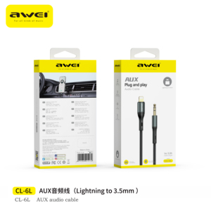 <span class=keywords><strong>สาย</strong></span>เคเบิลเสียงแบบมี<span class=keywords><strong>สาย</strong></span>ถักไนลอน CL-6L สำหรับมืออาชีพ แบบตัวผู้-ตัวเมีย ขนาด <span class=keywords><strong>3.5</strong></span> มม. ถึง Type-C สำหรับใช้กับคอมพิวเตอร์ วิทยุในรถยนต์ และแล็ปท็อป - Product Image 2