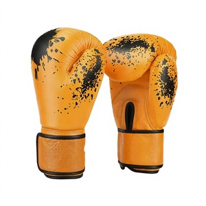 Gants de boxe professionnels sur mesure en microfibre avec sangle de poignet réglable pour la fermeture – Vente en gros - Product Image 2
