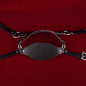 Máscara Facial Bondaga de Cuero PU, Máscara de Esclavo, Juguete Sexual para Adultos, Fetiche - Product Image 4