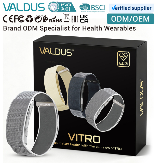 VALDUS OEM/ODM Low MOQ VITRO Health Screenless Sport Fitness Activity Tracker Smart Bracelet Heart Rate Non-Screen Smartwatch