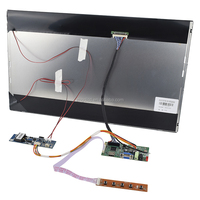 Layar Kecerahan Tinggi 500-2000nits 21.5 hingga 23.8 Inci 1920x1080 Modul LCD TFT Panel Layar IPS FHD untuk Signage Digital Luar Ruangan