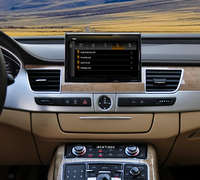 Unité de tête Android 8 "pour Audi A8 2010-2017 Système de navigation de voiture Radio stéréo multimédia DVD Autoradio sans fil CarPlay 4G GPS