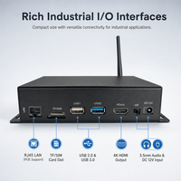 Carte mère Android RK3566 pour surveillance de sécurité NVR, carte embarquée 4K HDMI EDP multi-écrans de qualité industrielle