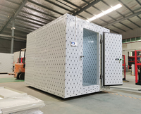 Cámara Frigorífica Móvil Modular, Reutilizable, con Refrigerante Ecológico, para Alimentos, Farmacéutica, Eventos al Aire Libre, Alivio en Casos de Desastre