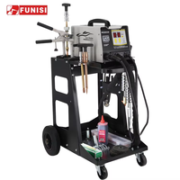 FUNISI F90E5 Extracteur de bosses, équipement de réparation automobile, réparation de carrosserie, équipement de détail automobile, atelier de carrosserie, réparation de bosses métalliques