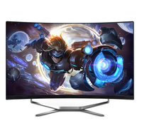 Computadora Todo en Uno, Monitor LCD Curvo de 60Hz y 23.8 Pulgadas, I5-1145G7, Ultrafino, Alta Definición, IPS, para Juegos y Uso Empresarial