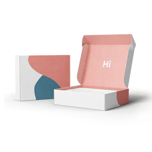 Scatola di Spedizione in Cartone Ondulato Personalizzata con Logo, Confezione Regalo per Matrimonio in Carta di Alta Qualità - Product Image 3