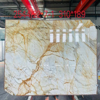 Dalle de marbre Calacatta Gold de luxe PerfectStone pour murs, sols, comptoirs, hôtels, villas, intérieur, pierre naturelle
