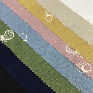 #1006 Groothandel Leuke Kleine Vlinder Borduren Ramee Katoen Voor Kleding - Product Image 3